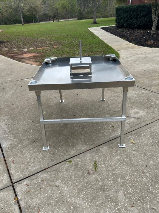 Aluminum Crawfish Table